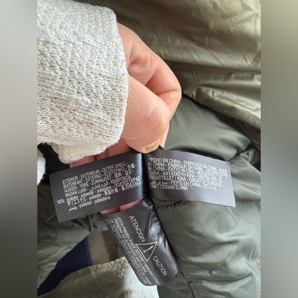 ZARA Oversized Bomber Jacket – Unisex, Size M, Green, New with Tags - Picture 16 of 17